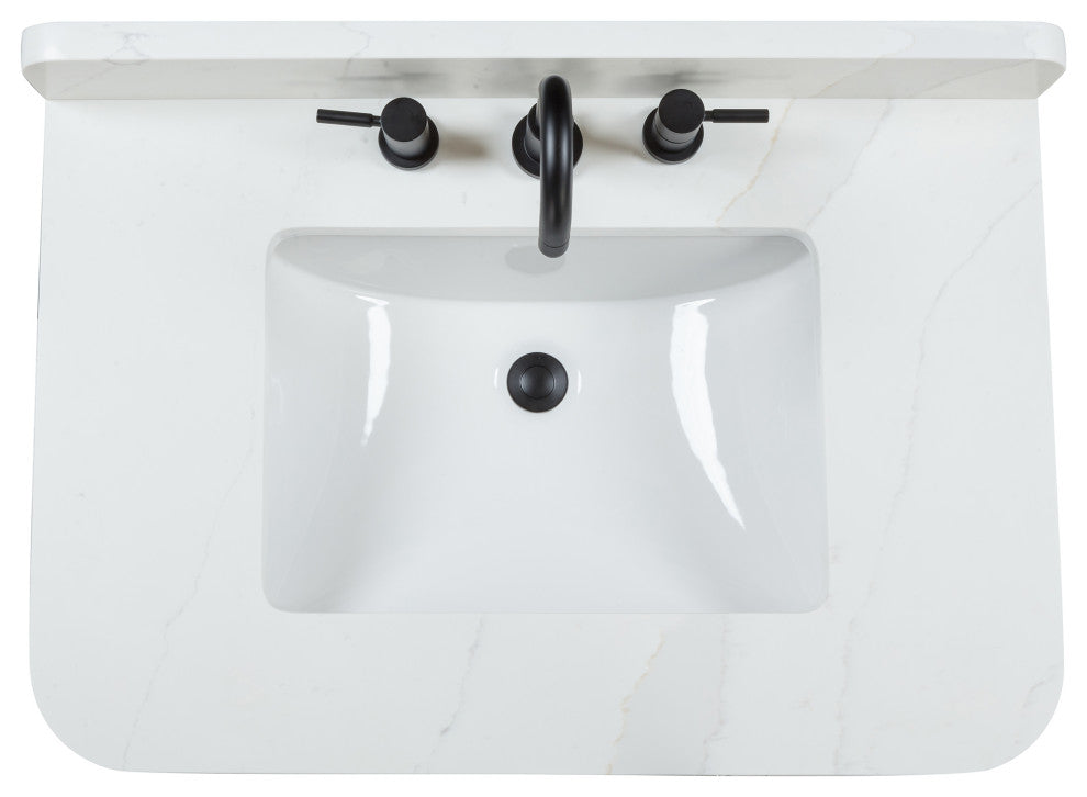 Blakely Vanity Combo Collection, Brown Oak, 31