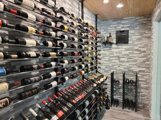 Evolution Wine Wall 45" 1C (18 bottles, Matte Black)