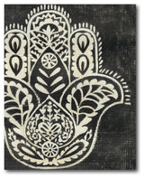 "Night Hamsa I" Gallery-Wrapped Canvas Wall Art, 16"x20"