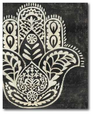 "Night Hamsa I" Gallery-Wrapped Canvas Wall Art, 16"x20"