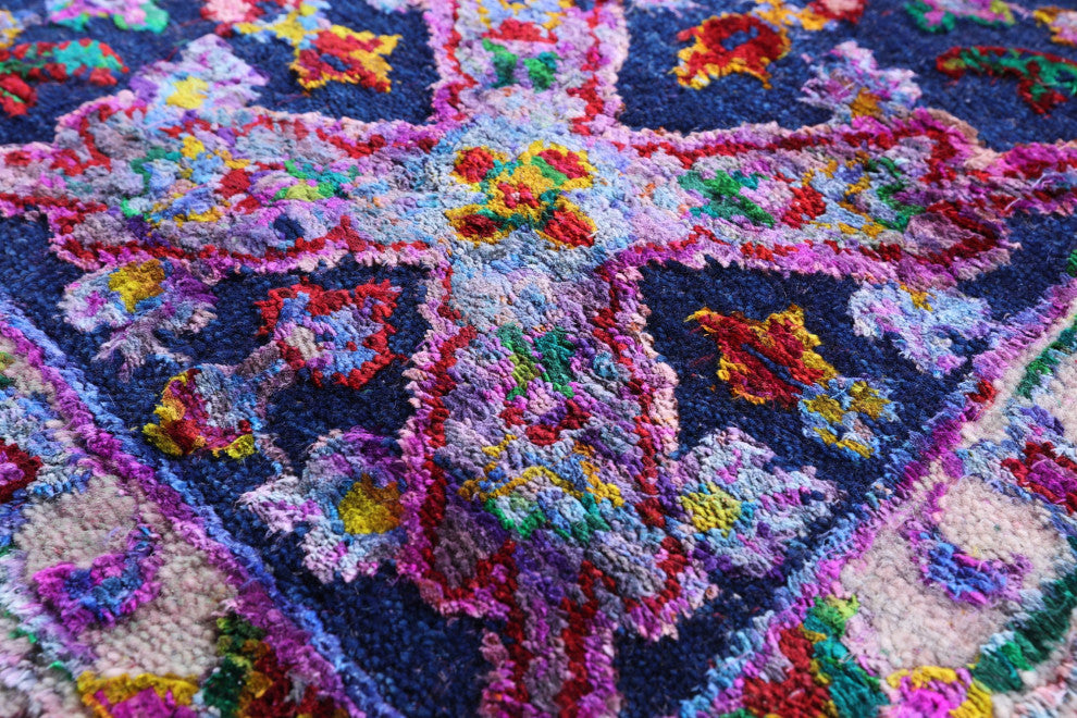 Mamluk Handmade Wool & Silk Rug 8' 9" X 11' 5" - Q13723