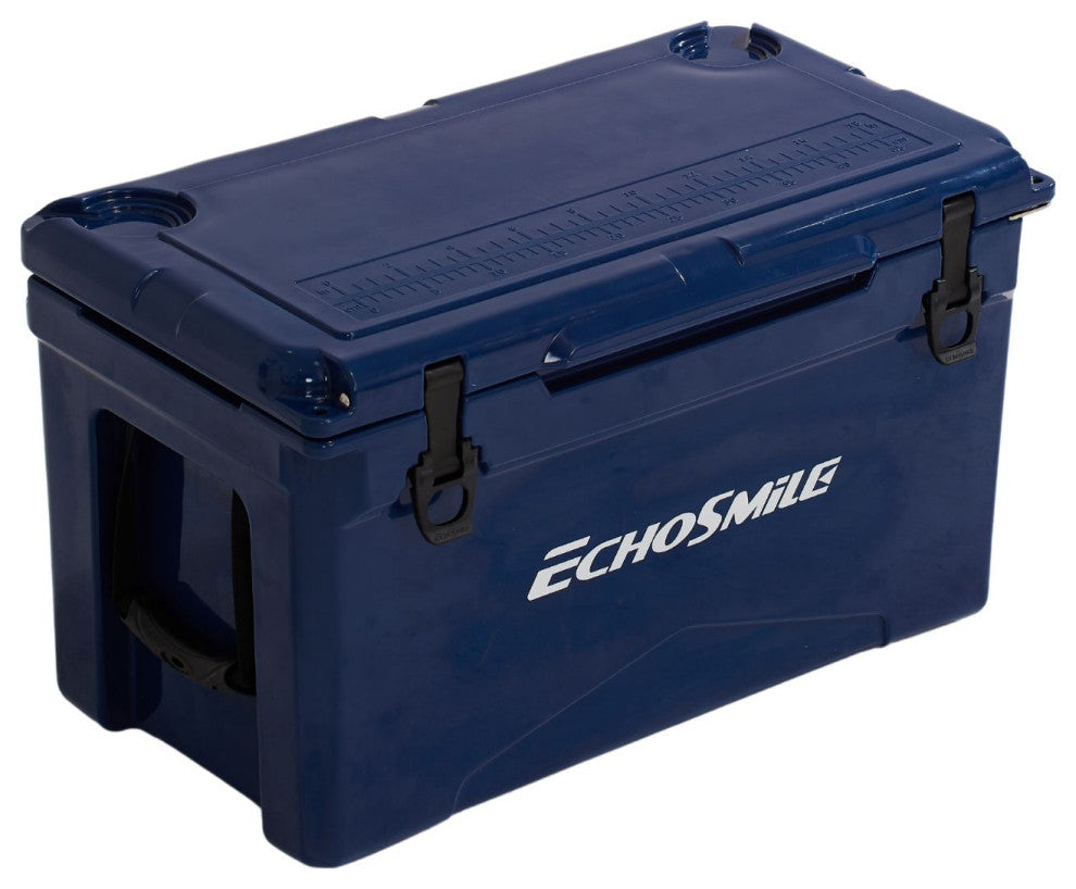 EchoSmile 40 qt. Rotomolded Cooler, Navy Blue