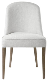 Uttermost Brie Armless Chair Set Of 2 - White