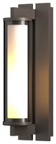 Fuse Outdoor Sconce, Coastal Dark Smoke Finish, Clear Glass