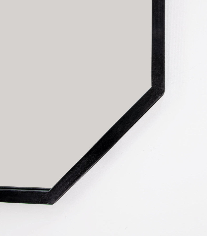 Somo Black Frame Mirror