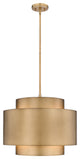 Zlite 739P24-RB 3-Light Pendant, Rubbed Brass
