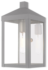 Livex Lighting Nordic Gray 1-Light Outdoor Wall Lantern