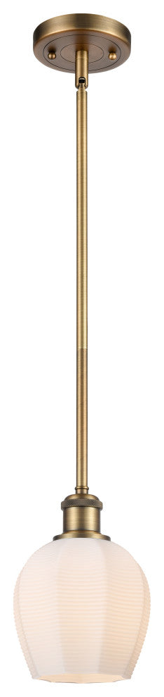 INNOVATIONS 516-1S-BB-G461-6-LED 1 LightMini Pendant Brushed Brass