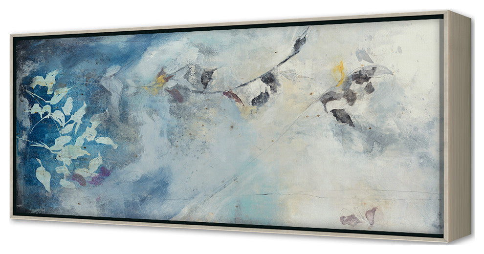 Song Writer 2 Fine Art Print, Silver, 22"x44"