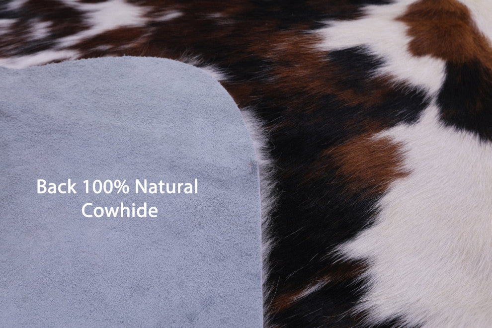 Natural Cowhide Rug 6' 8" X 5' 7" C2294