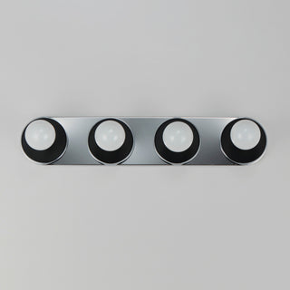 Maxim 26094 Hollywood 4 Light 27"W Vanity Light - Polished Chrome