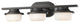 Zlite 1917-3V-BRZ-LED 3-Light Vanity, Matte Opal