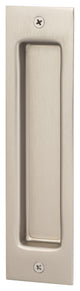 Flush Barn Door Handle, Satin Nickel
