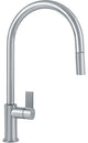 Franke FF3180 Ambient Single Handle Pull-Down Kitchen Faucet, Satin Nickel