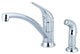 Single Handle Kitchen Faucet, Polished Chrome