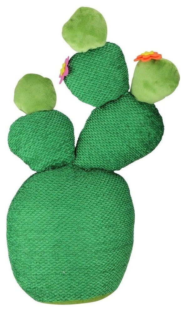 15" Plush Artificial Cactus Plant Table Top Decoration
