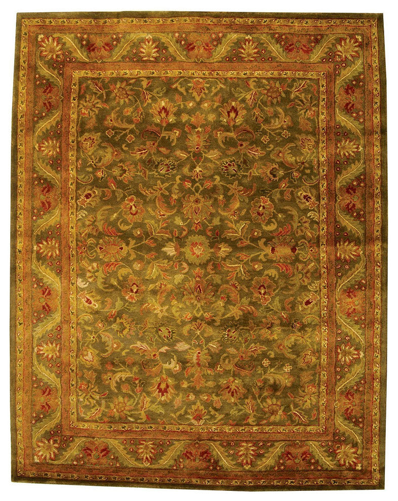 Safavieh Antiquities at52k Rug, Charcoal, 7'6"x9'6"