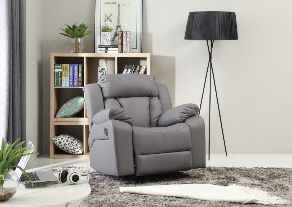 Springfield Rocker Recliner, Gray