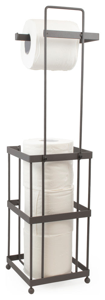 Mango Steam Toilet Paper Holder With Storage