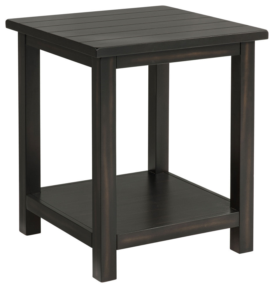 Payne 3-piece Coffee and End Table Set Distressed Java