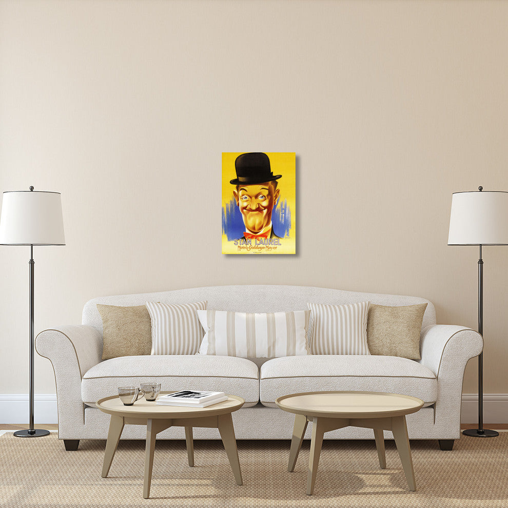 "Laurel & Hardy - Stan Laurel, 1933" Canvas by Hollywood Photo Archive, 22x30"