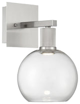 Access Lighting 63145LEDD/CLR Port Nine 13" Tall LED Wall Sconce - Brushed