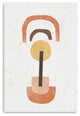 24" Abstract Shapes in Balance Canvas Wall Art