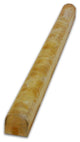 Honey Onyx Pencil Polished, 3/4"x12", Set of 10