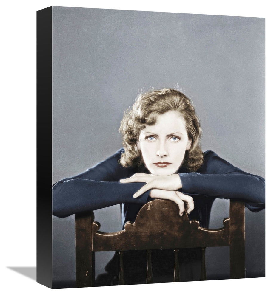 "Greta Garbo" Stretched Canvas Giclee by Hollywood Photo Archive, 13x16"
