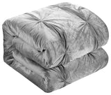 Silver Queen Polyester 130 Thread Count Washable Down Comforter Set