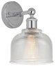 Innovations 616-1W-PC-G412 Dayton 1 Light 5.5" Sconce, Polished Chrome