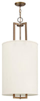 Hinkley Hampton Large Drum Pendant, Brushed Bronze