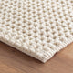 Dash & Albert Hooper Ivory Handwoven Wool Rug, Ivory, 3' x 5'