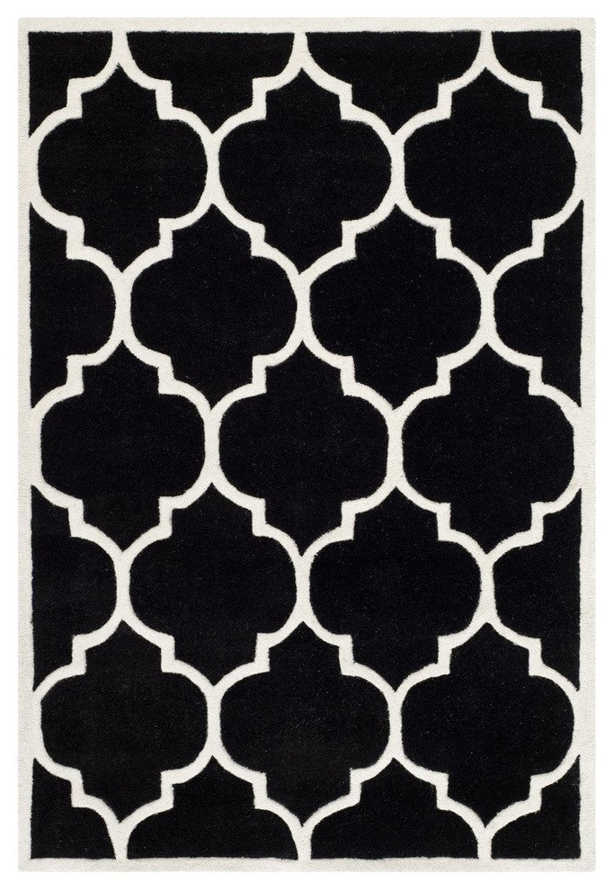 Safavieh Chatham CHT733K 7' Square Black Rug