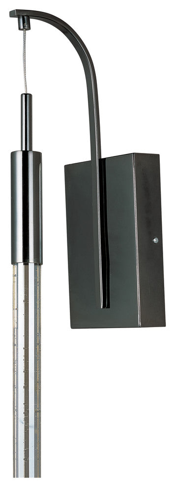 ET2 E32770-91 Sceptor 19" LED Wall Sconce - Black Chrome