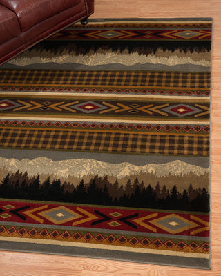 United Weavers Affinity Spring Mountain Multi Area Rug 5'3x7'2