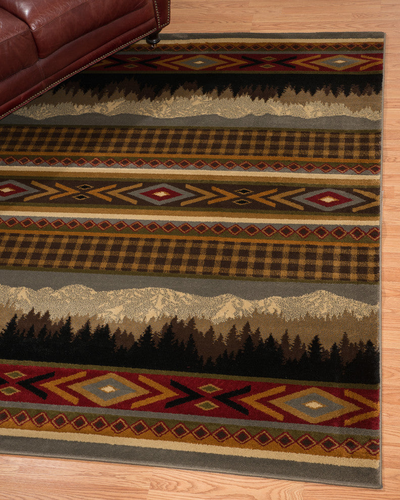 United Weavers Affinity Spring Mountain Multi Area Rug 5'3x7'2