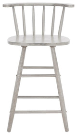 Safavieh Jay Wood Counter Stool, Grey