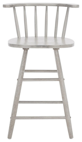 Safavieh Jay Wood Counter Stool, Grey