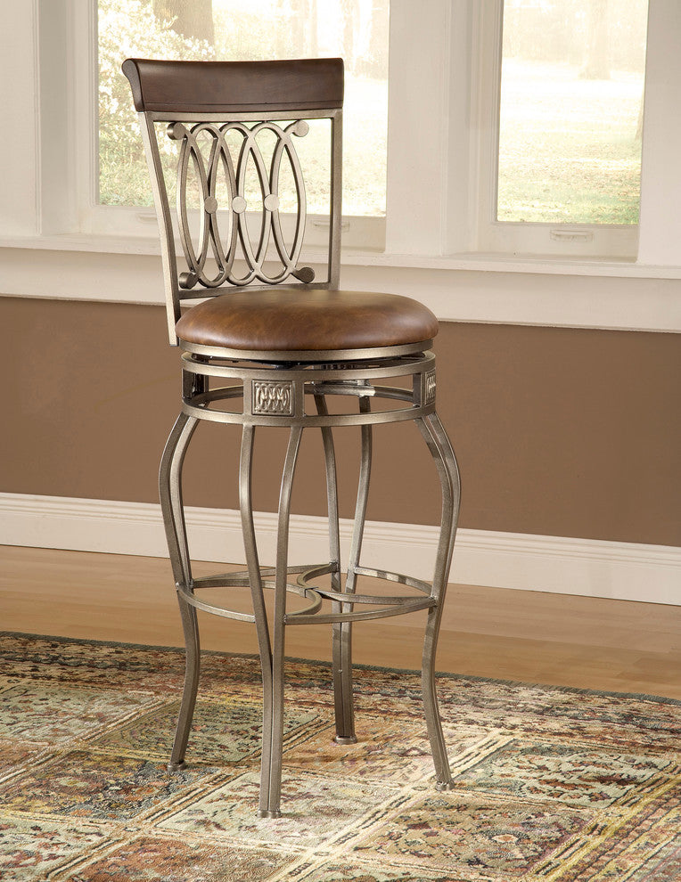 Montello Swivel Stool, Bar Height