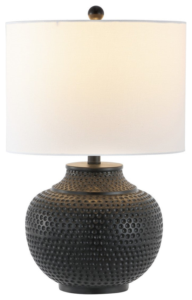 Safavieh Hemper Table Lamp Matte Black