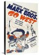 "Marx Brothers - Go West 01" Canvas by Hollywood Photo Archive, 20x30"