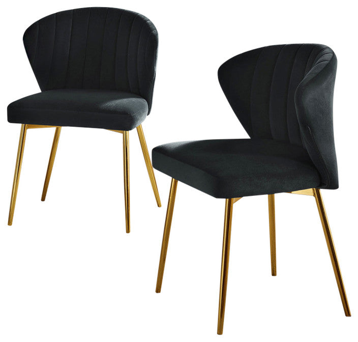 Milia Dining Chair, Black