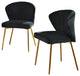 Milia Dining Chair, Black