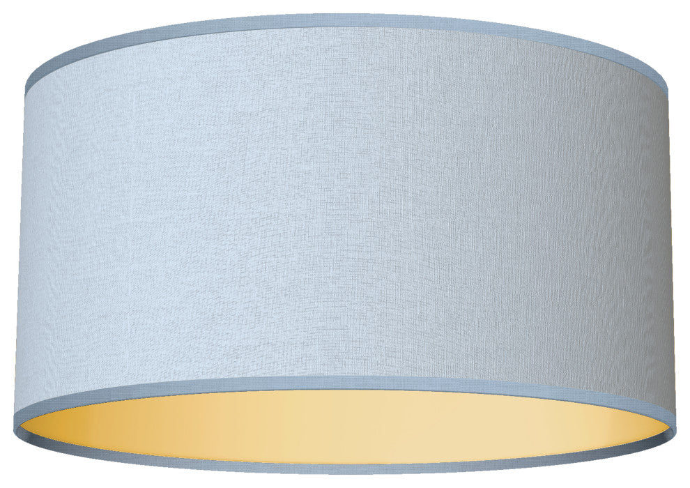 Fantastic Ceiling Fan Shade and Clips Bundle, Baby Blue
