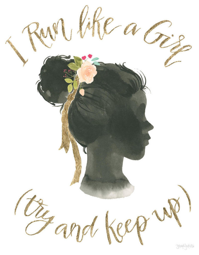 "Girl Power IX" Digital Paper Print by Jenaya Jackson, 30"x37"