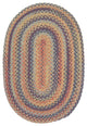 Colonial Mills Rustica RU20 Floral Burst Traditional Area Rug, Oval 4'x6'
