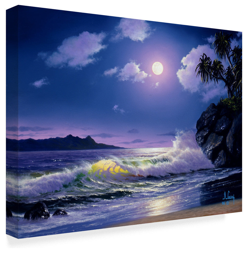 "Coast Line 9" by Anthony Casay, Canvas Art, 19"x14"