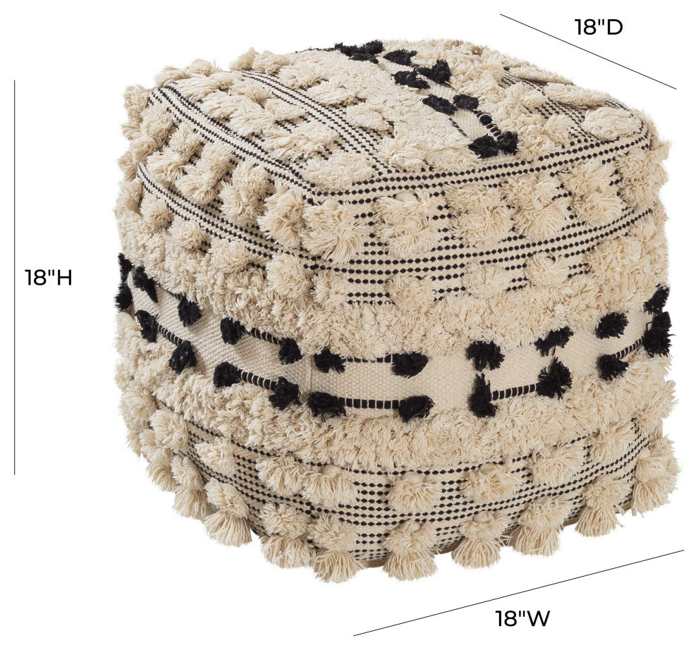 Balhi Cotton Pouf