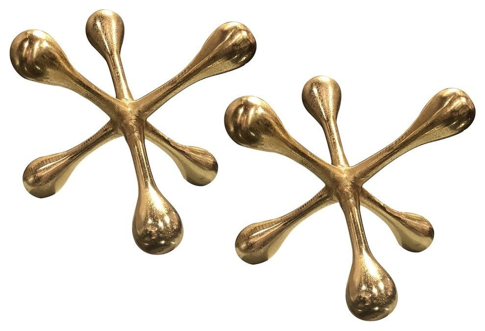 Uttermost Harlan Brass Objects, Set of 2